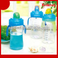 450ml plastic kids water bottle with straw